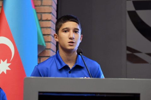 Farid Gayibov met with athletes who successfully represented Azerbaijan and their coaches - PHOTO