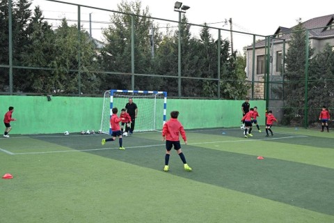 Sports zone "Saglam Mahalla" has been put into use in Khojahasan settlement - PHOTO