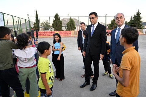 Xocasəndə “Sağlam məhəllə”nin açılışı olub - FOTO