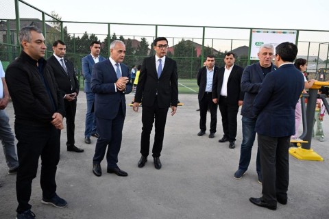Xocasəndə “Sağlam məhəllə”nin açılışı olub - FOTO