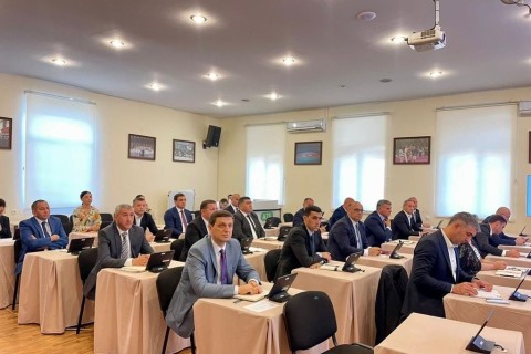 GİN-də illik tədbirlər planı müzakirə olunub - FOTO