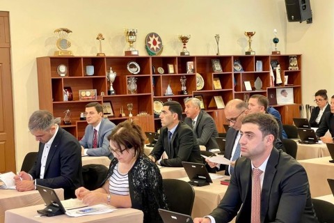 GİN-də illik tədbirlər planı müzakirə olunub - FOTO