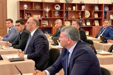 GİN-də illik tədbirlər planı müzakirə olunub - FOTO