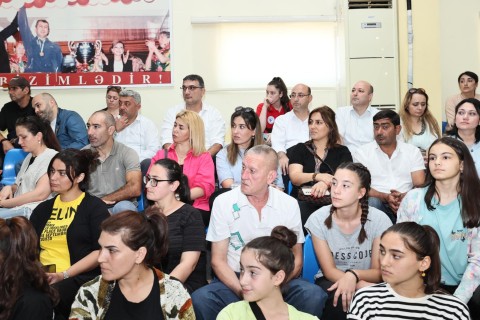 Azərbaycan Voleybol Federasiyasının prezidenti Şahin Bağırovla görüş