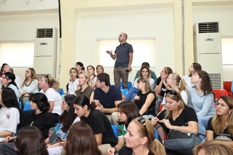 Azərbaycan Voleybol Federasiyasının prezidenti Şahin Bağırovla görüş