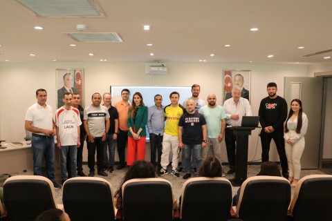 İdman jurnalistləri üçün təlimə yekun vurulub - FOTO