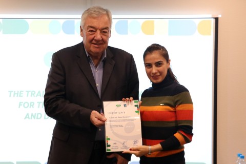 The training for sports journalists has been concluded - PHOTO