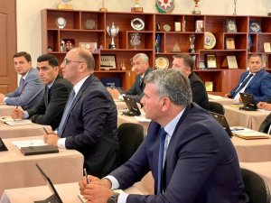 GİN-də illik tədbirlər planı müzakirə olunub - FOTO