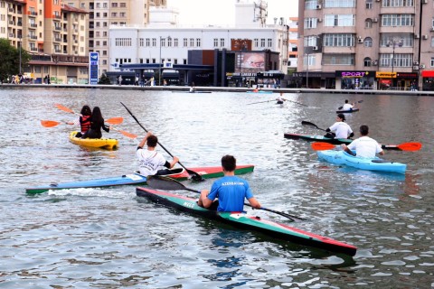 Rowing training was held - PHOTO