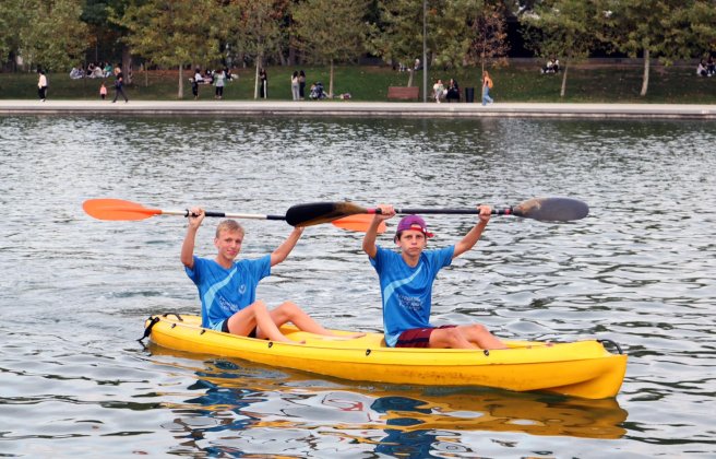 Rowing training was held - PHOTO