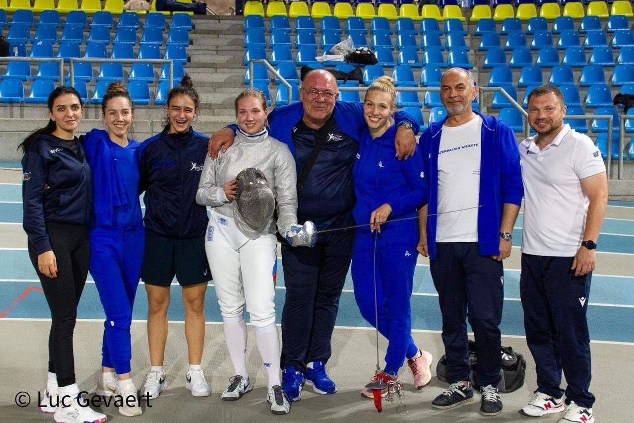Azerbaijani fencer won a gold medal at the International Tournament