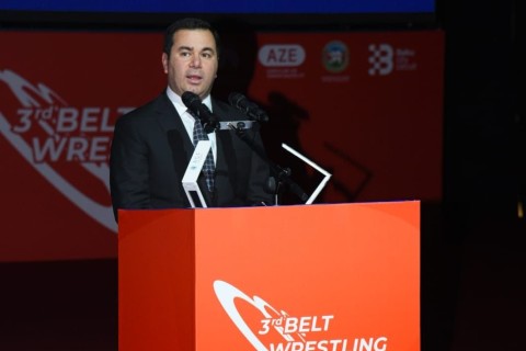 В Баку прошло открытие чемпионата Европы по борьбе на поясах - ФОТО