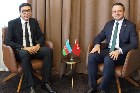 Farid Gayibov received the Deputy Minister of Youth and Sports of Turkey - PHOTO