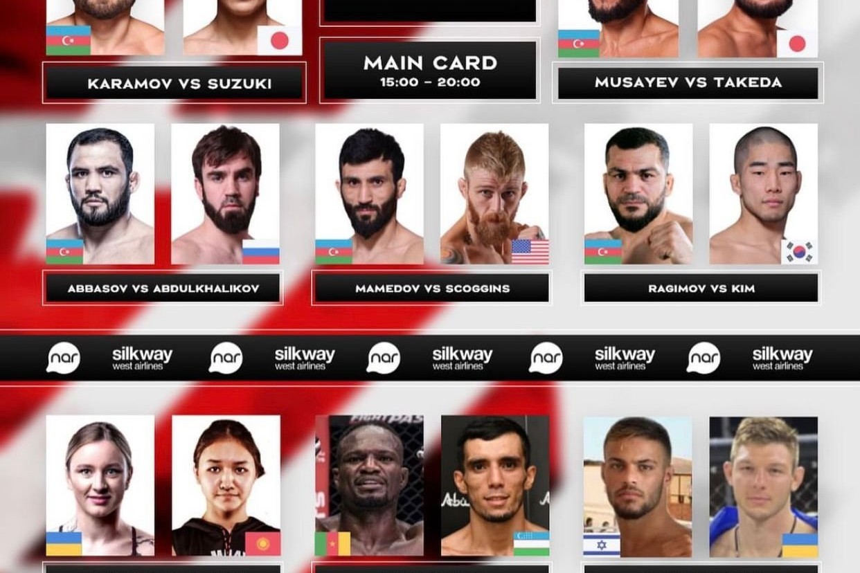 "Rizin" обнародовал полный состав участников бакинского турнира