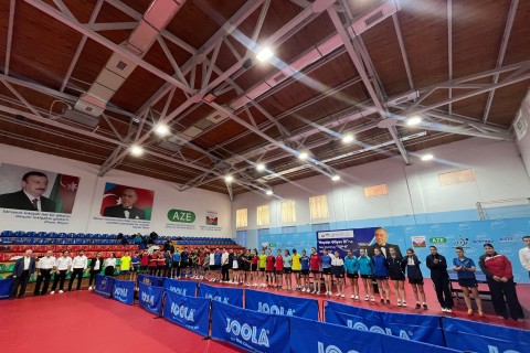 The Table Tennis Championship of Azerbaijan has started