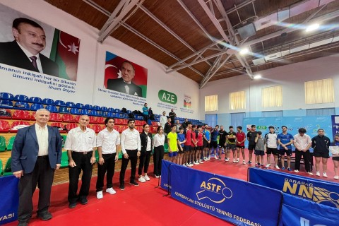 The Table Tennis Championship of Azerbaijan has started