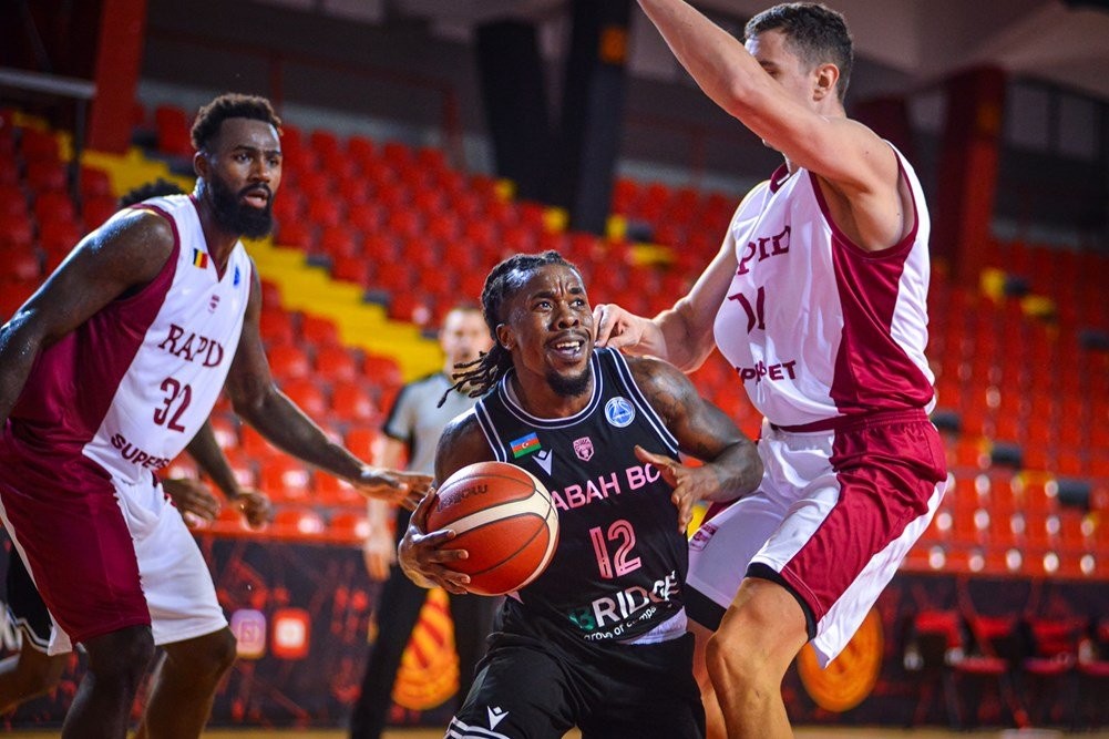 Who are Sabah's opponents in the FIBA European Cup?