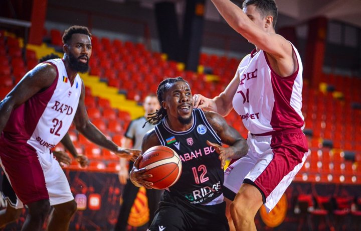 Who are Sabah's opponents in the FIBA European Cup?