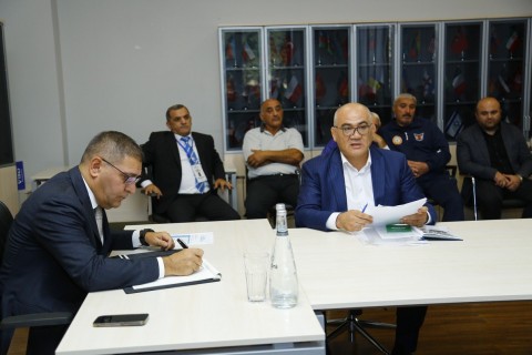 Kamran Nəbizadə ağırlıqqaldırma ictimaiyyətinin nümayəndələri ilə görüşüb