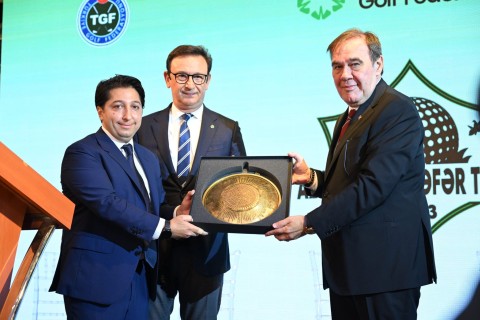 Qolf üzrə "Zəfər" turnirinin açılış mərasimi keçirilib - FOTO