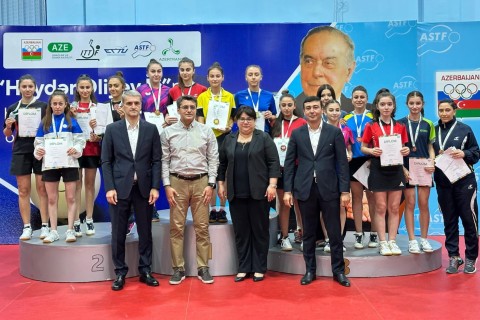 The strongest table tennis players of Azerbaijan have been revealed