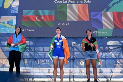 Azerbaijani rower was ranked at the second in the World Championship - PHOTO