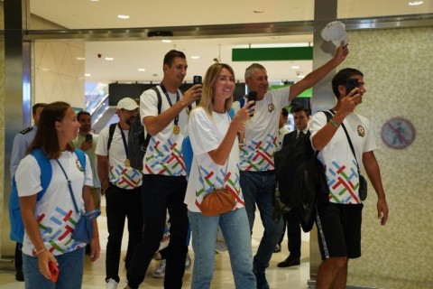 The winners of the European Cup returned to their homeland - PHOTO