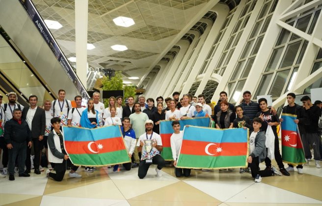 The winners of the European Cup returned to their homeland - PHOTO