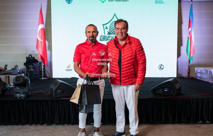 Winners of the "Zafar" Golf Tournament have been announced - PHOTO