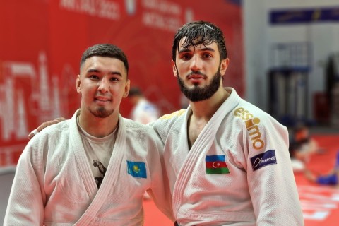 Azerbaijan national team prepared for the European Championship in Kazakhstan - PHOTO