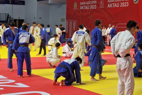 Azerbaijan national team prepared for the European Championship in Kazakhstan - PHOTO