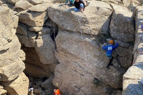 На Абшероне прошел Открытый фестиваль по скалолазанию - ФОТО