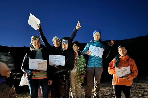 На Абшероне прошел Открытый фестиваль по скалолазанию - ФОТО