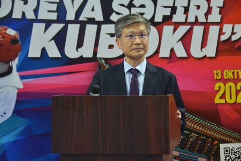 “Koreya səfiri kuboku”nun açılış mərasimi keçirilib - FOTO