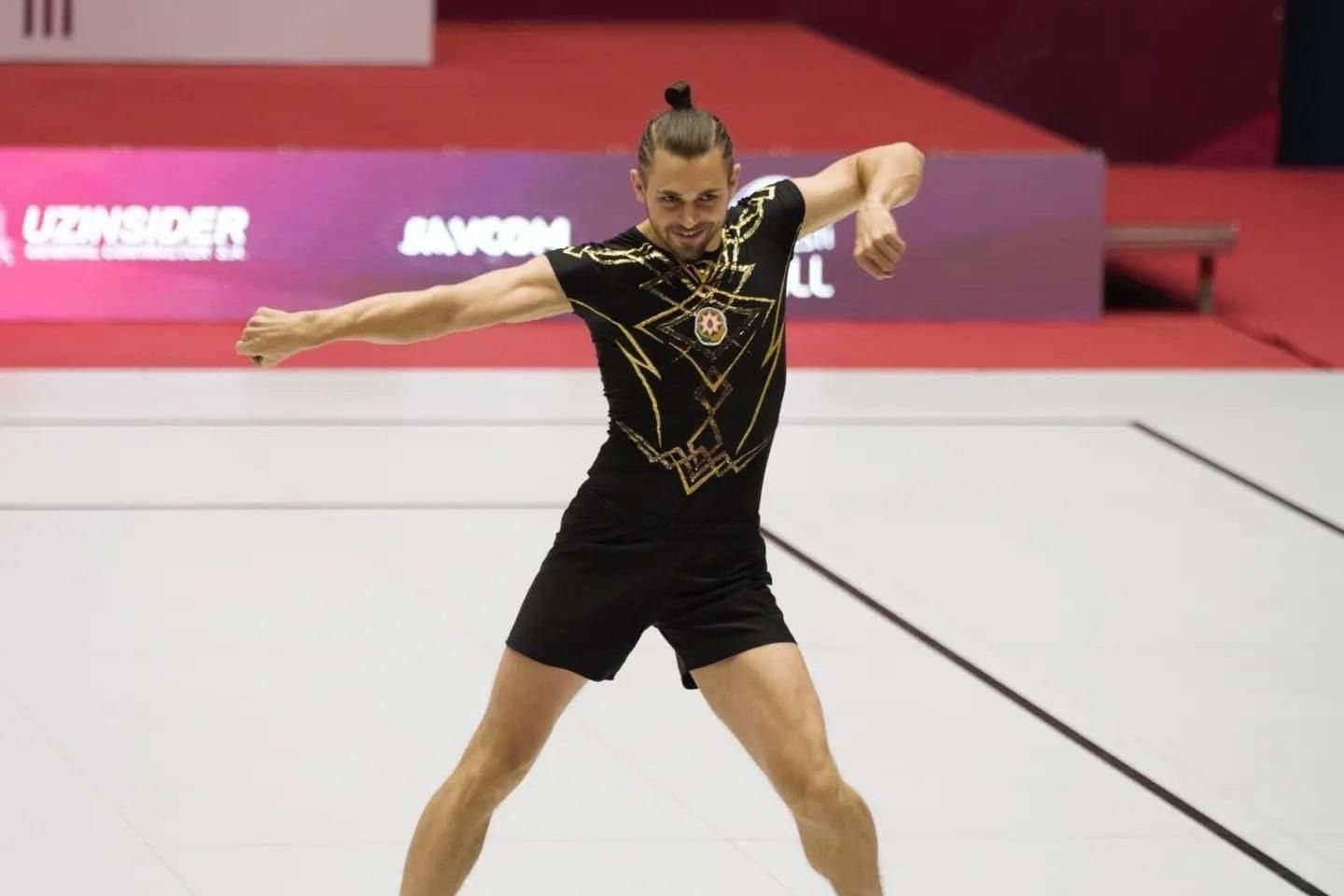The Azerbaijani gymnast reached the final stage of the World Cup