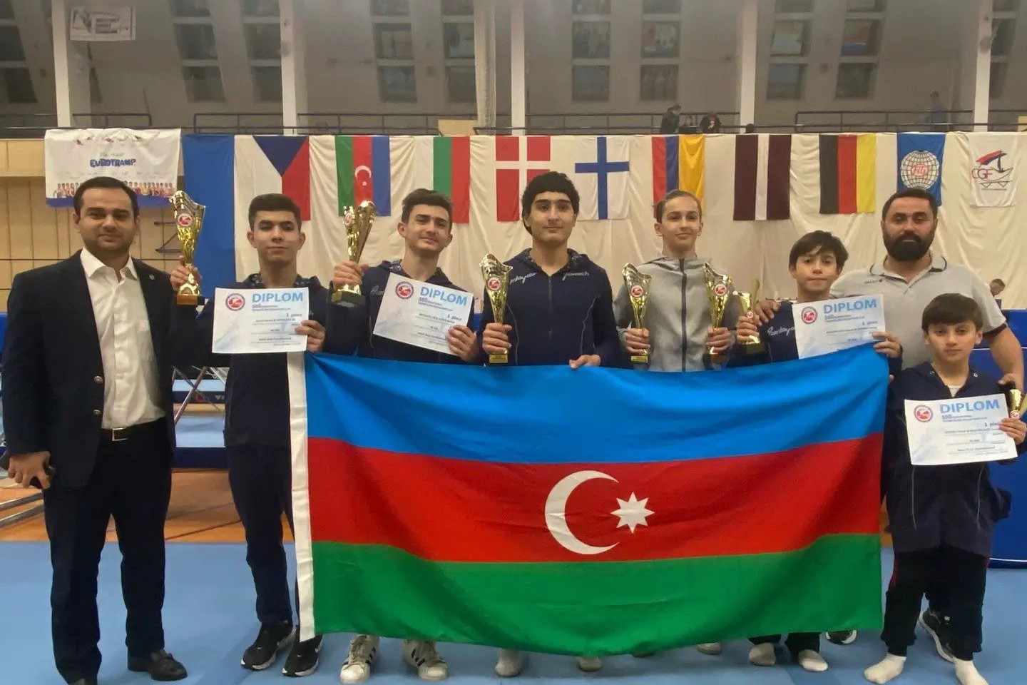 Gimnastlarımızdan “Friendship-2023”də qızıl və gümüş medallar - FOTO