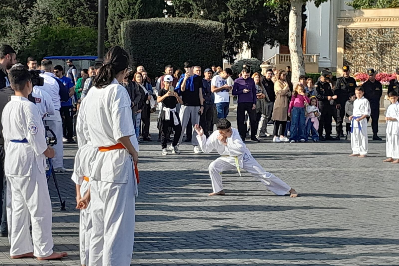 Bakı bulvarında karate seminarı keçirilib - VİDEO - FOTO