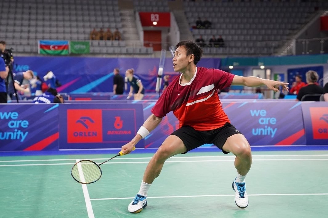 Azerbaijani badminton player was ranked at 3rd in the International Tournament