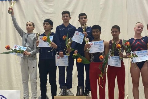 Gimnastlarımızdan “Friendship-2023”də qızıl və gümüş medallar - FOTO
