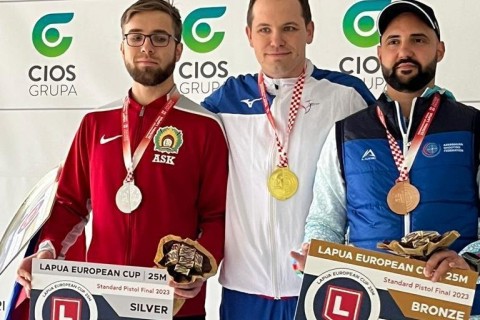 Ruslan Lunev won bronze in Zagreb