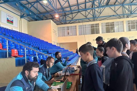 Azerbaijan Athletics Federation selected talented schoolchildren from 5 districts - PHOTO