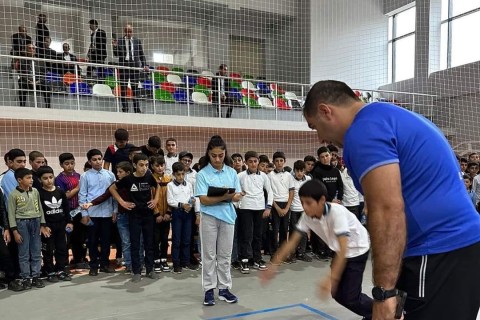 Azerbaijan Athletics Federation selected talented schoolchildren from 5 districts - PHOTO