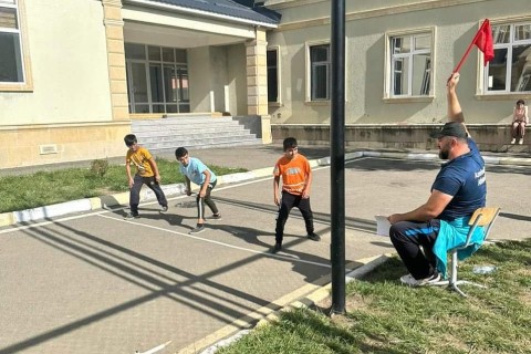 Azerbaijan Athletics Federation selected talented schoolchildren from 5 districts - PHOTO