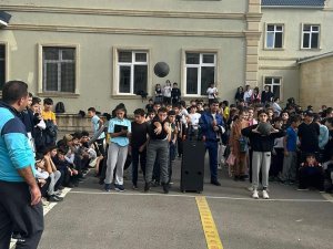 Azerbaijan Athletics Federation selected talented schoolchildren from 5 districts - PHOTO