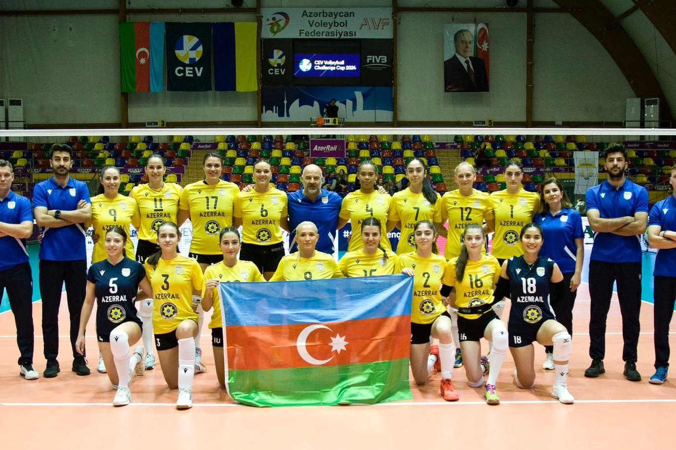 "Azerrail" advanced to the 1/16 final stage of the Challenge Cup - PHOTO