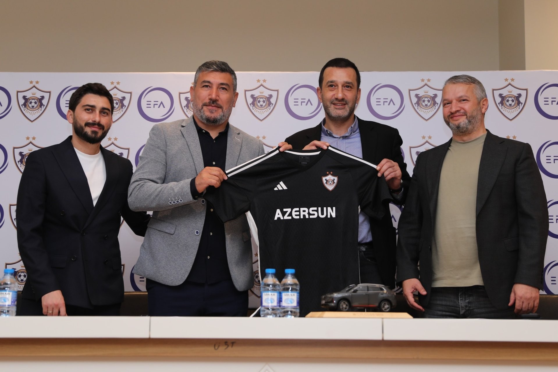 A cooperation agreement was signed between "Qarabag" and EFA - PHOTO