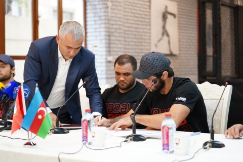 "Gabala" signed a contract with the leading MMA fighters of Azerbaijan - PHOTO