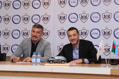 A cooperation agreement was signed between "Qarabag" and EFA - PHOTO