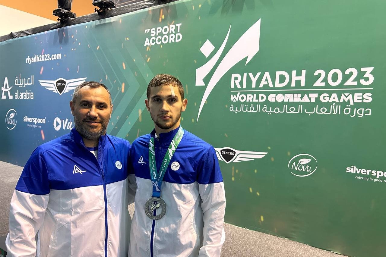 The Azerbaijani athlete won a silver medal in the World Martial Arts Games