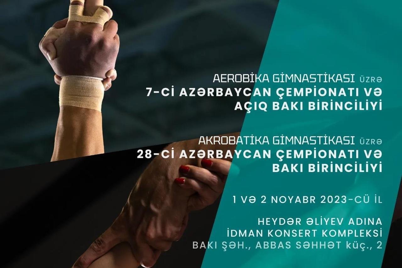 Akrobatika və aerobika üzrə Azərbaycan çempionatlarının tarixi dəqiqləşib